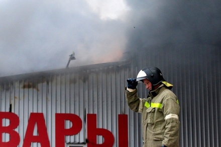 Пожар на рынке под Ростовом полностью ликвидирован