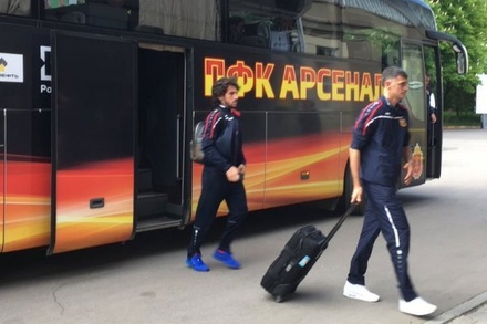 РФС оштрафовал тульский «Арсенал» за неправильный выход игроков из автобуса