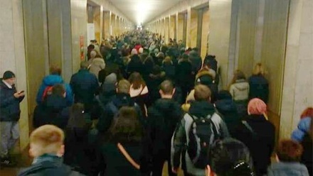 Очевидцы сообщили о ЧП на станции метро «Бабушкинская» в Москве