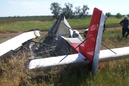 Упавший под Саратовом самолёт не имел разрешения на взлёт