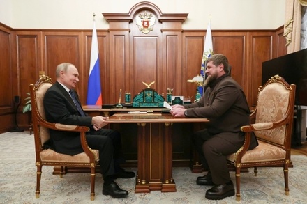 Владимир Путин поблагодарил бойцов из Чечни за участие в СВО