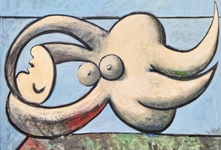 Картину Пабло Пикассо «Лежащая обнажённая» продали на аукционе Sotheby's