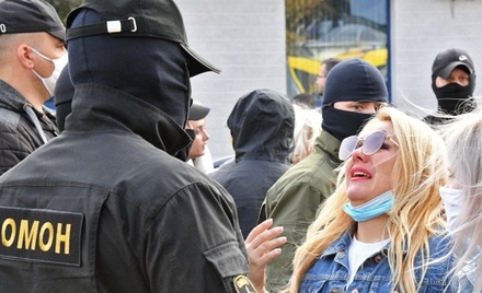 В Минске на акции протеста прошли задержания