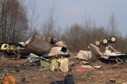 СМИ сообщили о халатности польских экспертов по крушению самолёта Леха Качиньского