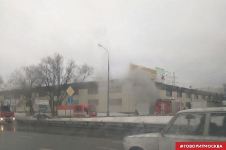 Пожар на юге Москвы локализован