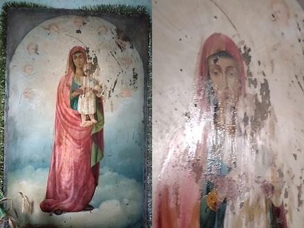 В Оренбуржье замироточила икона Пресвятой Богородицы
