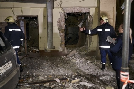 В Одессе у здания Службы безопасности Украины произошёл мощный взрыв