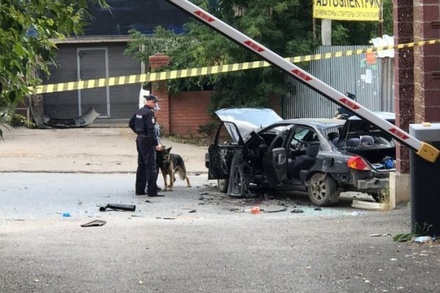 В Уфе взорвалась бомба в припаркованной машине