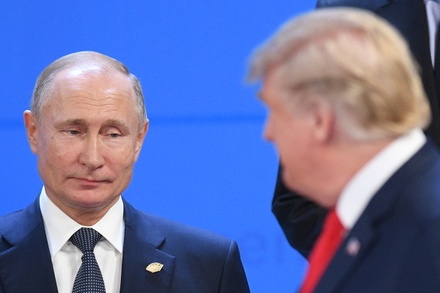Начался телефонный разговор Трампа и Путина