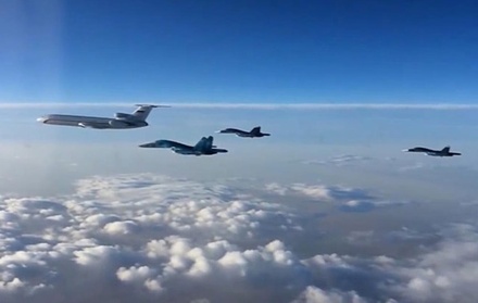 Первая группа вернувшихся из Сирии Су-34 приземлилась под Воронежем