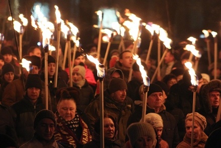 В Киеве завершился марш националистов
