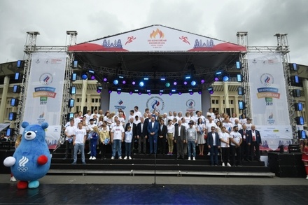 Олимпийскую сборную России проводили в Минск на Европейские игры