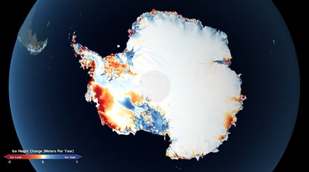 NASA выпустило ролик о таянии ледников в Антарктиде