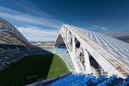 Власти Сочи заявили о 100-процентной готовности стадиона «Фишт»