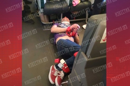 Россиянин устроил дебош на борту рейса Москва — Хургада