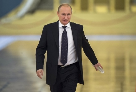 Владимир Путин в Кремле принял Рекса Тиллерсона 