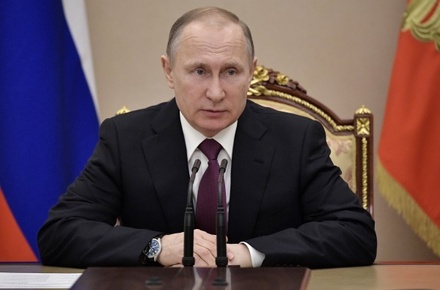 Владимир Путин проведёт совещание Совбеза РФ из-за удара США по базе в Сирии