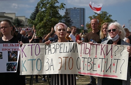 Белорусская православная церковь призвала расследовать факты насилия на демонстрациях