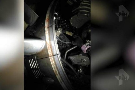Опубликованы фото двигателя аварийно севшего в Тюмени «Суперджета»