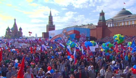 В Московской федерации профсоюзов сообщили о превышении заявленного числа демонстрантов