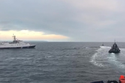 В ФСБ подтвердили задержание трёх украинских кораблей в Чёрном море