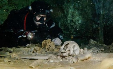 Человеческие останки возрастом 10 тысяч лет найдены в Мексике