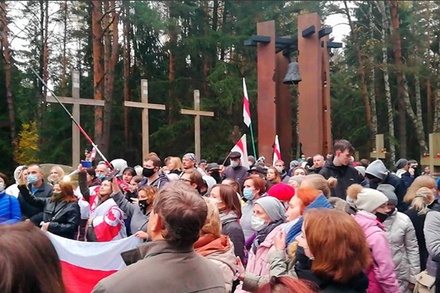Под Минском проходит акция памяти жертв политических репрессий