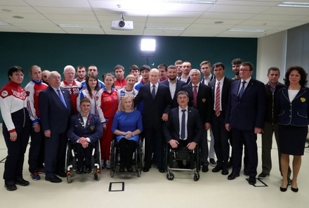 Владимир Путин поздравил Паралимпийский комитет России с 25-летием