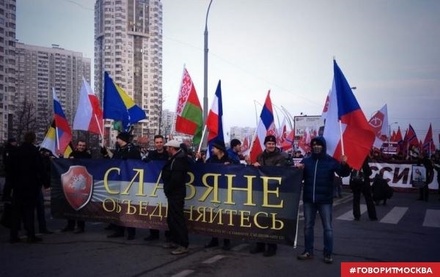  «Русский марш» в Люблине проходит без происшествий