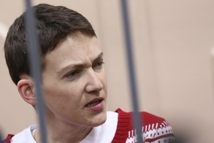 Надежда Савченко начала сухую голодовку