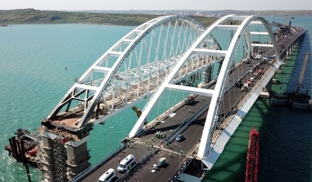 Власти Крыма исключили возможность провокации со стороны Украины на Крымском мосту