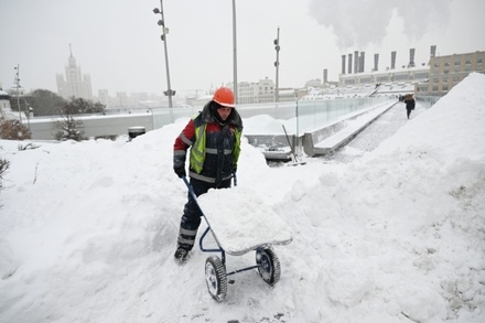 МЧС предупредило жителей столичного региона об усилении снегопада