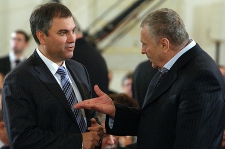 Жириновский назвал выгодным для ЛДПР возможное  назначение Володина спикером Думы
