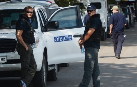 Наблюдатели ОБСЕ посетили место захоронения людей под Донецком