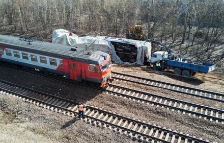 СМИ опубликовали запись переговоров машинистов столкнувшихся в Москве  поездов