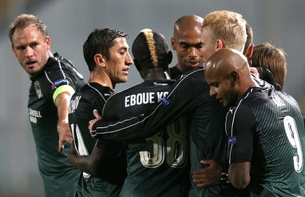 «Краснодар» крупно обыграл французскую «Ниццу» в матче Лиги Европы