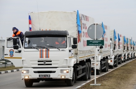 В Кремле опровергли данные о прекращении гуманитарной помощи Донбассу