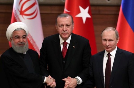 Россия, Иран и Турция приняли декларацию по итогам саммита в Тегеране
