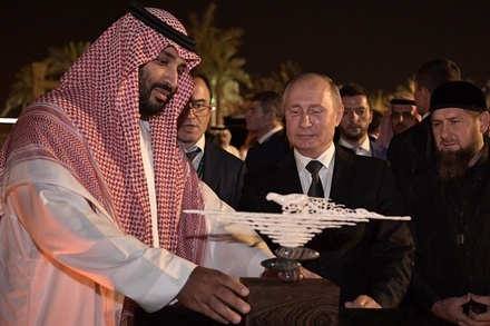 Владимир Путин провёл переговоры с принцем Саудовской Аравии