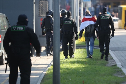 Десять человек задержаны на акции протеста в Минске