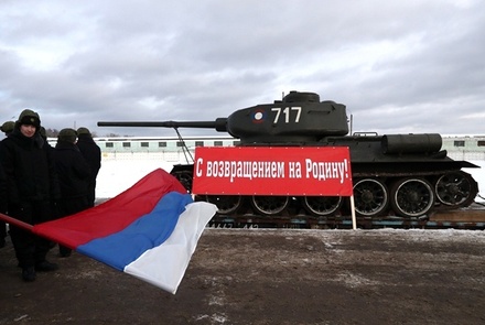 В Кантемировской дивизии сформировали батальон танков Т-34