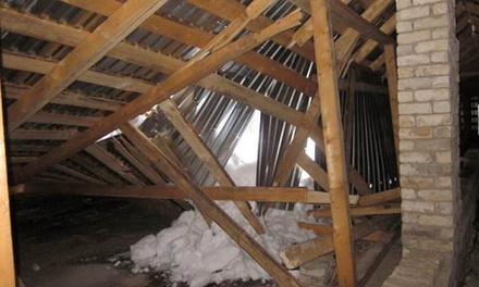 Крыша детсада обрушилась в Кировской области