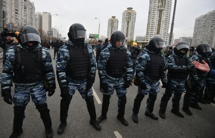 На «Русском марше» в Москве начались задержания