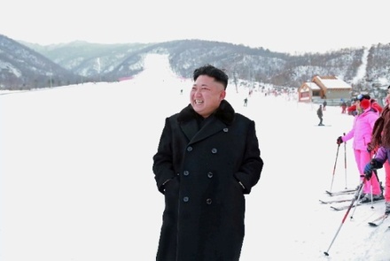 Лидер Северной Кореи распорядился построить горнолыжный курорт