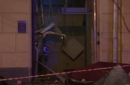 На севере Москвы неизвестный взорвал банкомат и похитил деньги