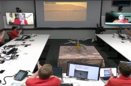 Беспилотный вертолёт NASA совершил первый испытательный полёт на Марсе