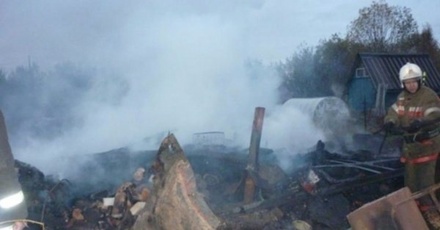 Стала известна возможная причина пожара на стройплощадке в Тюменской области