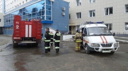 Пожар в больнице в Екатеринбурге потушен