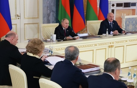 Путин и Лукашенко утвердили план развития Союзного государства до 2026 года