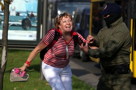 Правозащитники сообщили о 24 задержанных на акции протеста в Минске